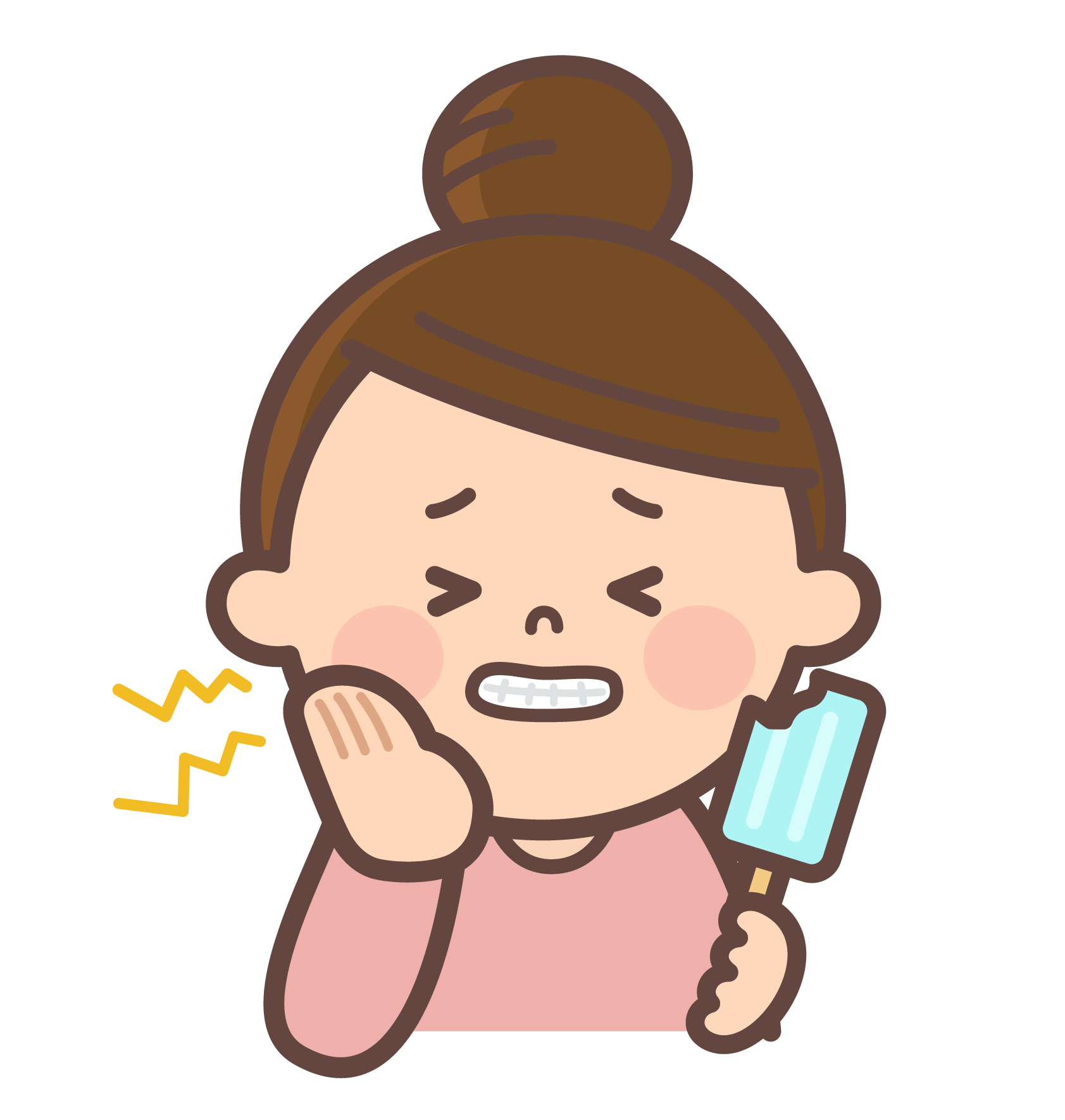 冷たいもので「歯」がしみていませんか？